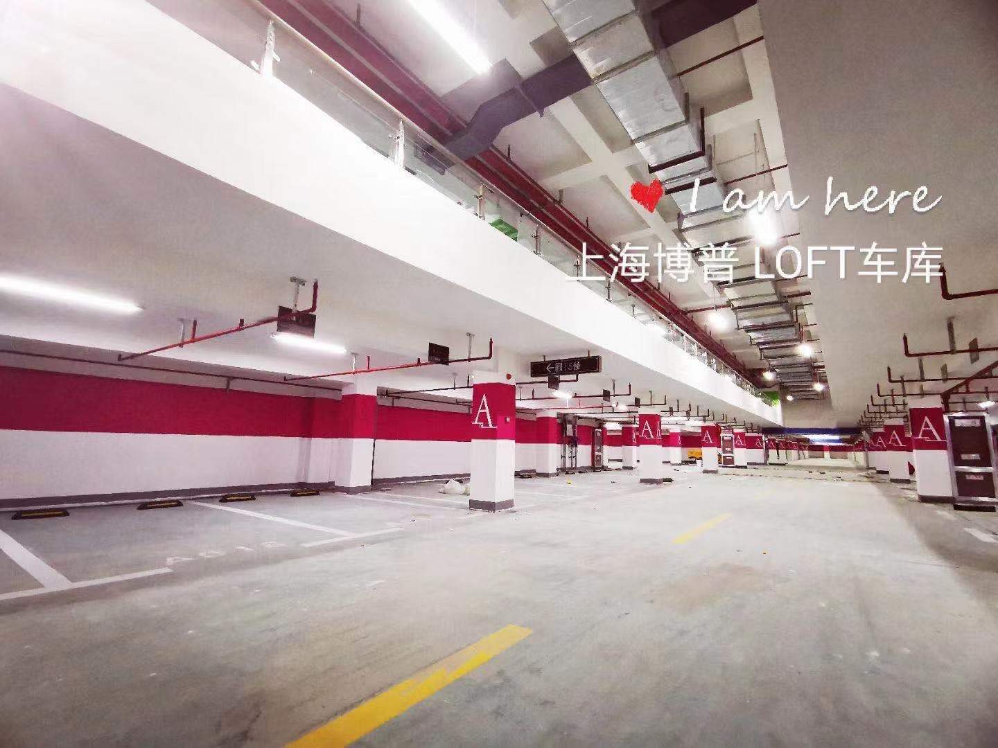 三门峡已交竣的绿城豪华LOFT专利车库效果惊艳！